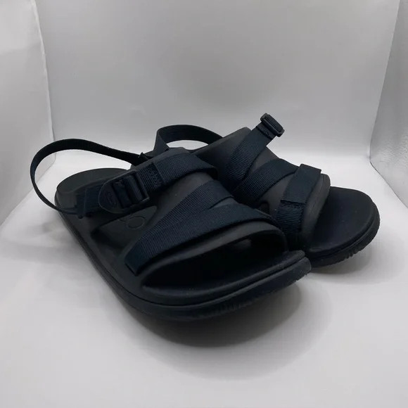 Chaco | Shoes | Chaco Strap On Sandals Mens Size Navy Blue  display picture 2
